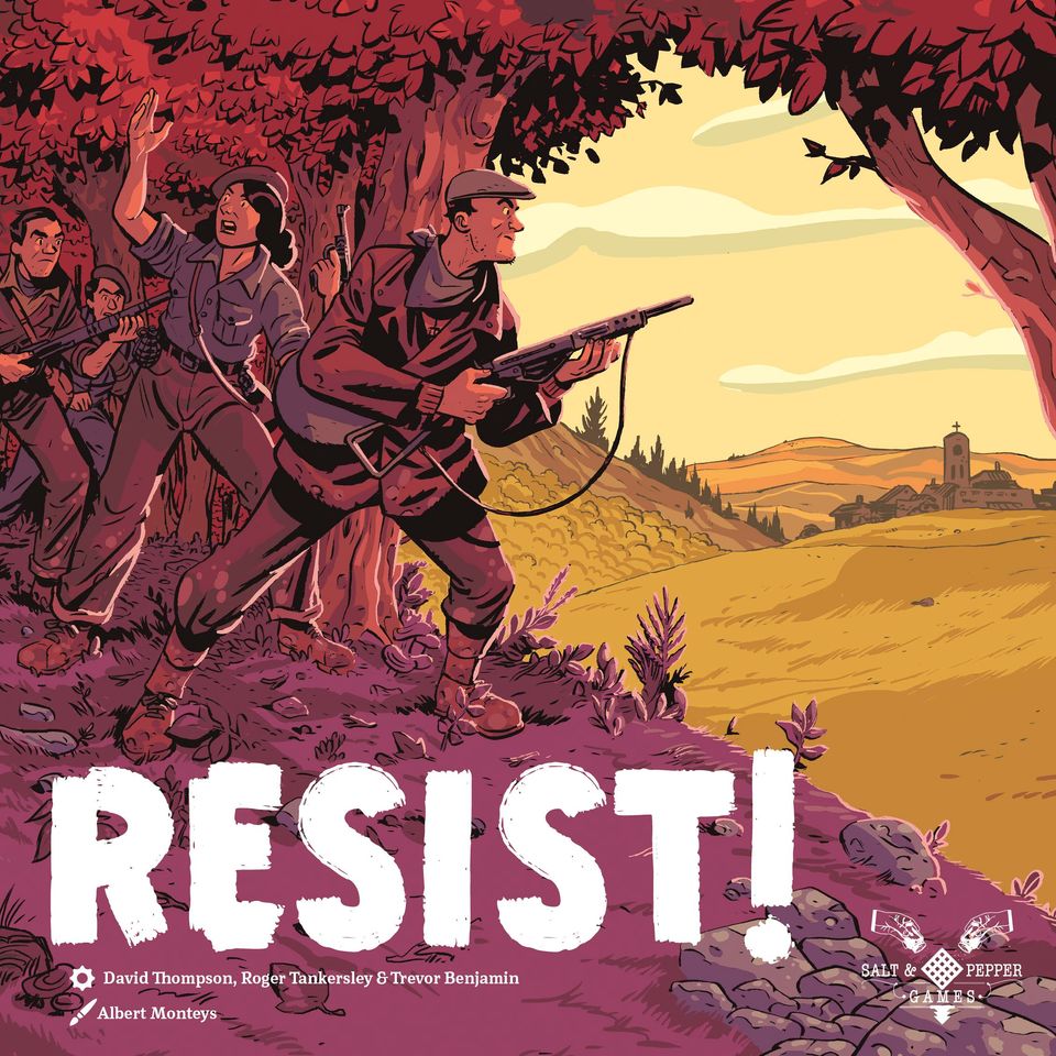 "Resist!" - a board game about fighting Franco - - David Thompson